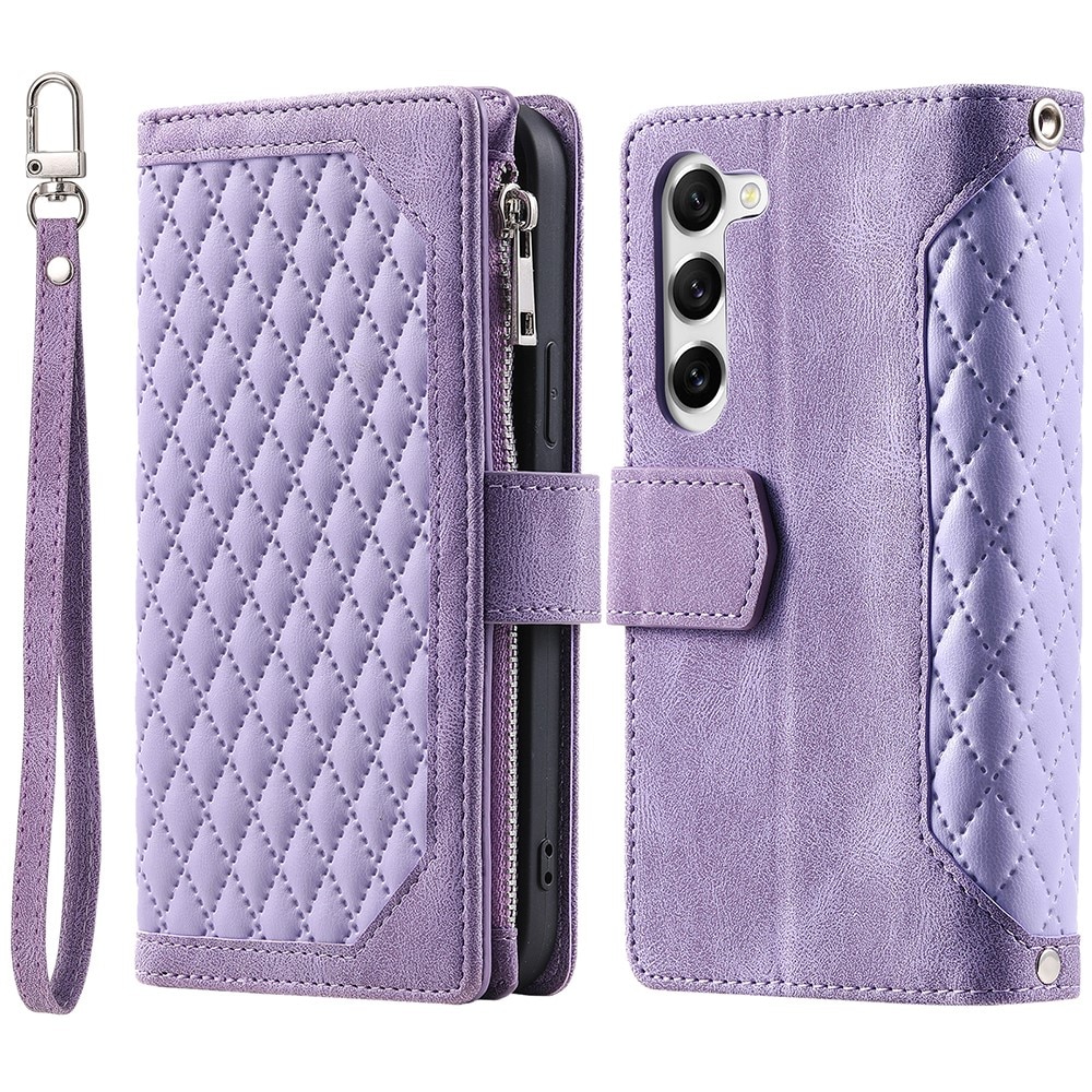 Pung Taske Samsung Galaxy S23 Plus Quilted lila