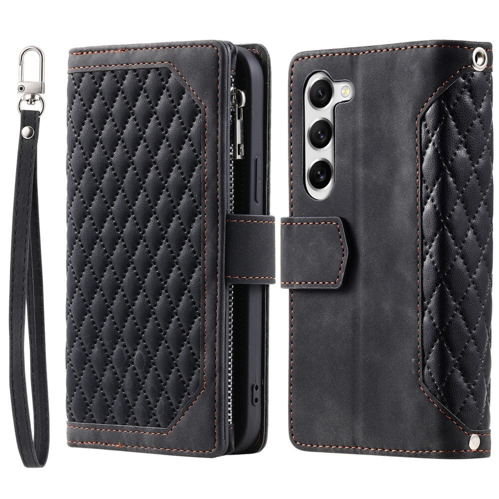 Pung Taske Samsung Galaxy S23 Plus Quilted sort