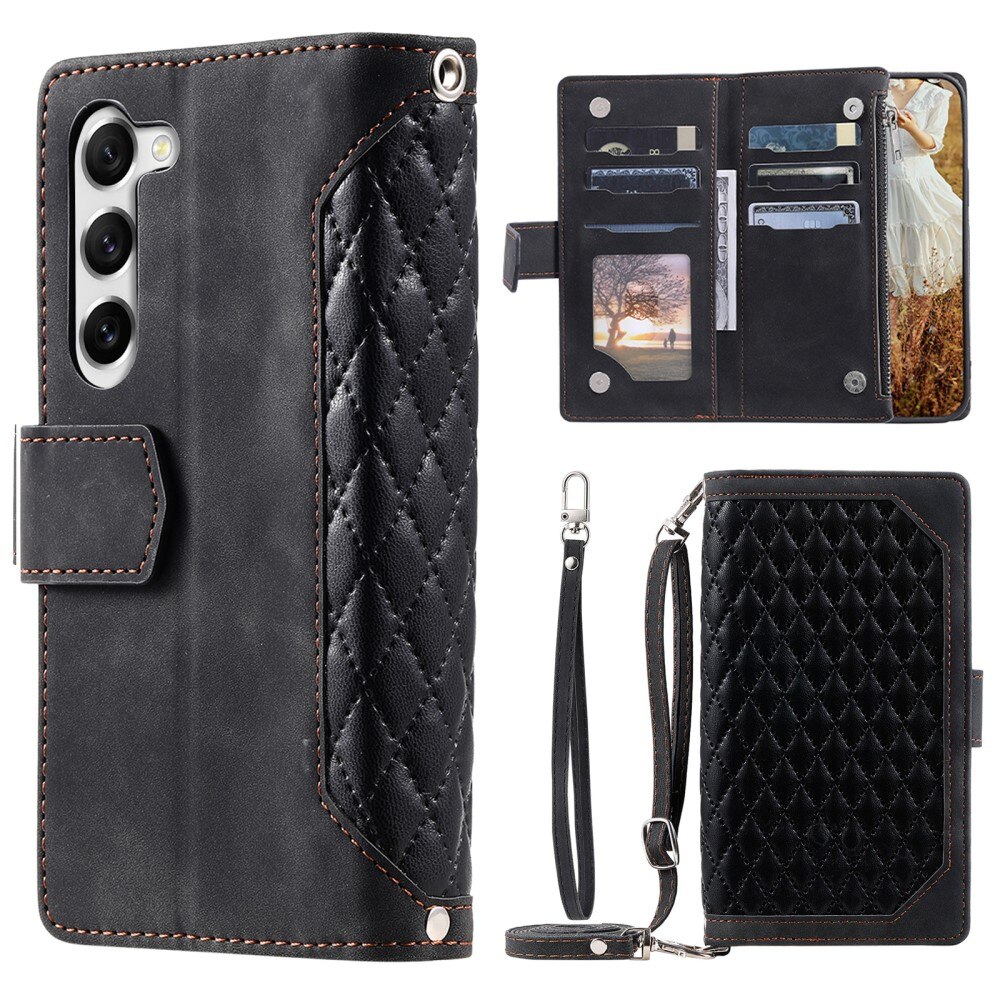 Pung Taske Samsung Galaxy S23 Plus Quilted sort