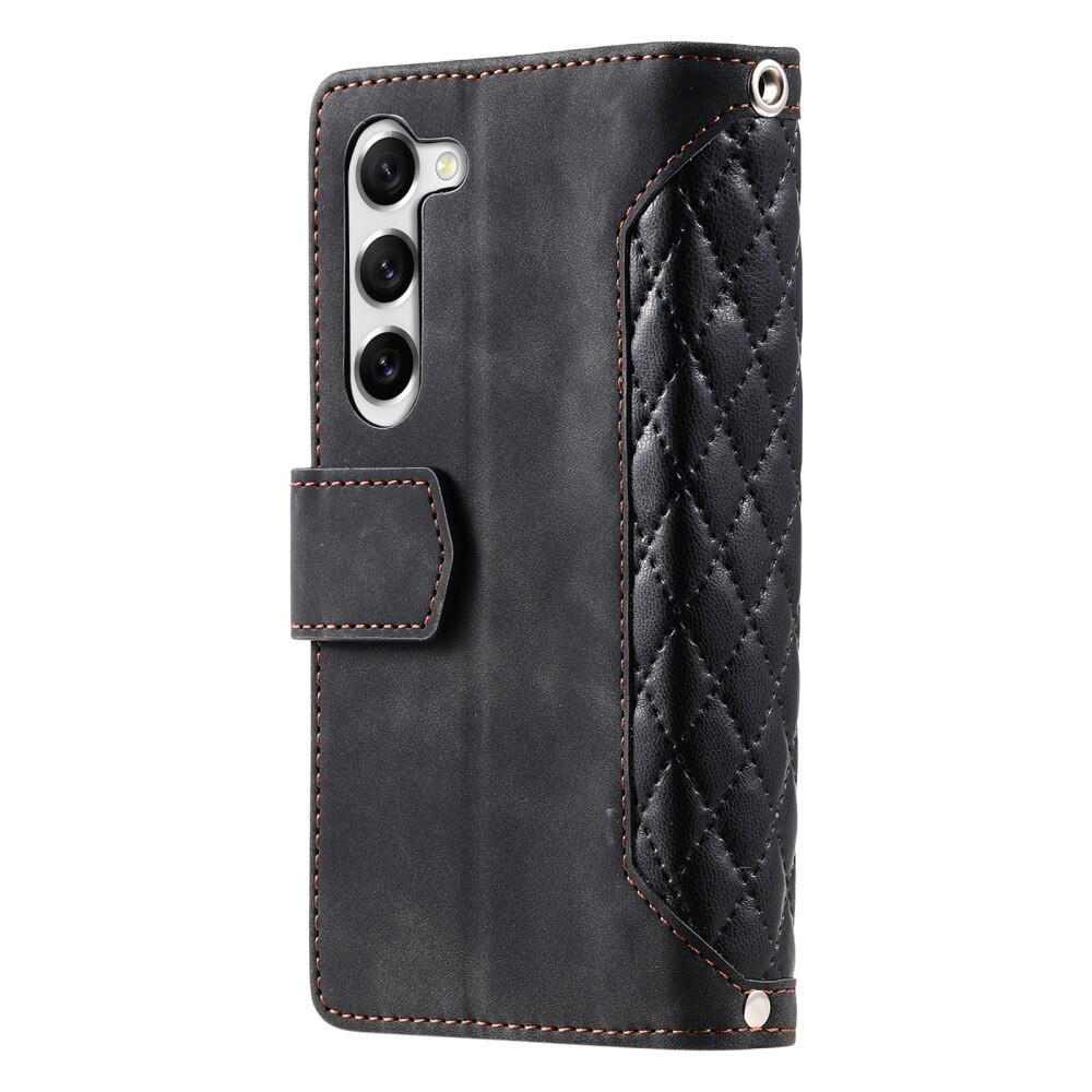 Pung Taske Samsung Galaxy S23 Plus Quilted Sort