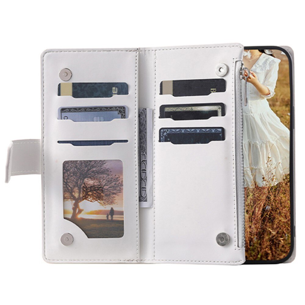 Pung Taske Samsung Galaxy S23 Plus Quilted Hvid