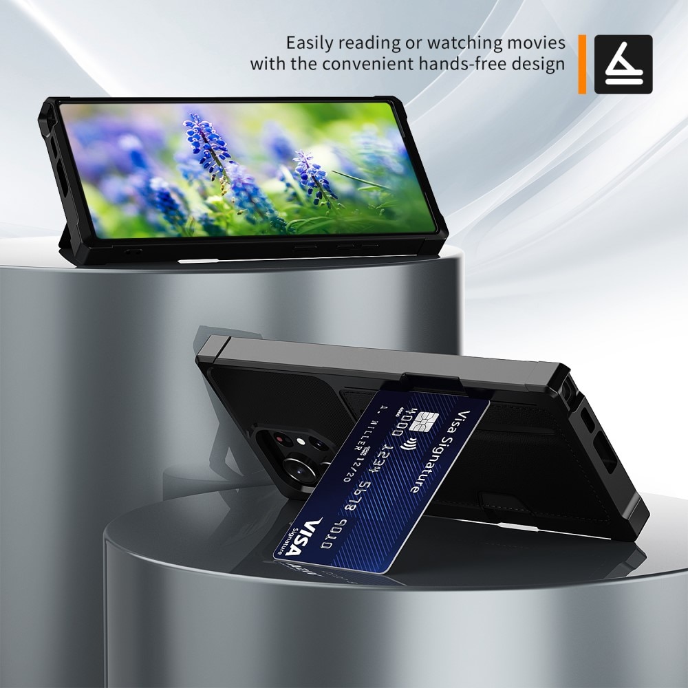 Tough Card Case Samsung Galaxy S23 Ultra sort