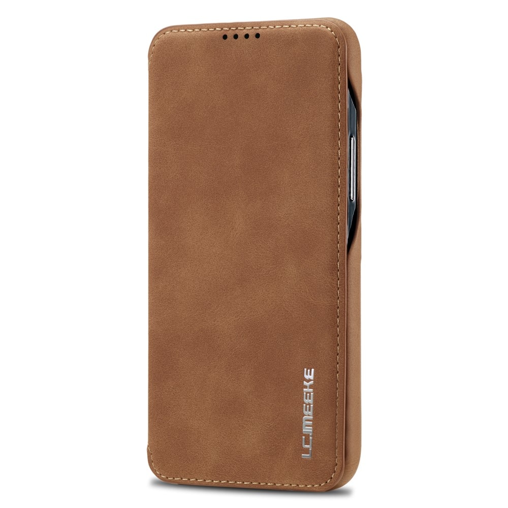 Slim Tegnebogsetui Samsung Galaxy S23 cognac