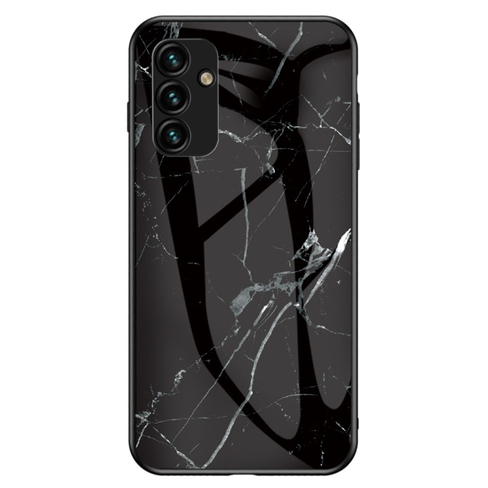 Cover Hærdet Glas Samsung Galaxy A14 sort marmor