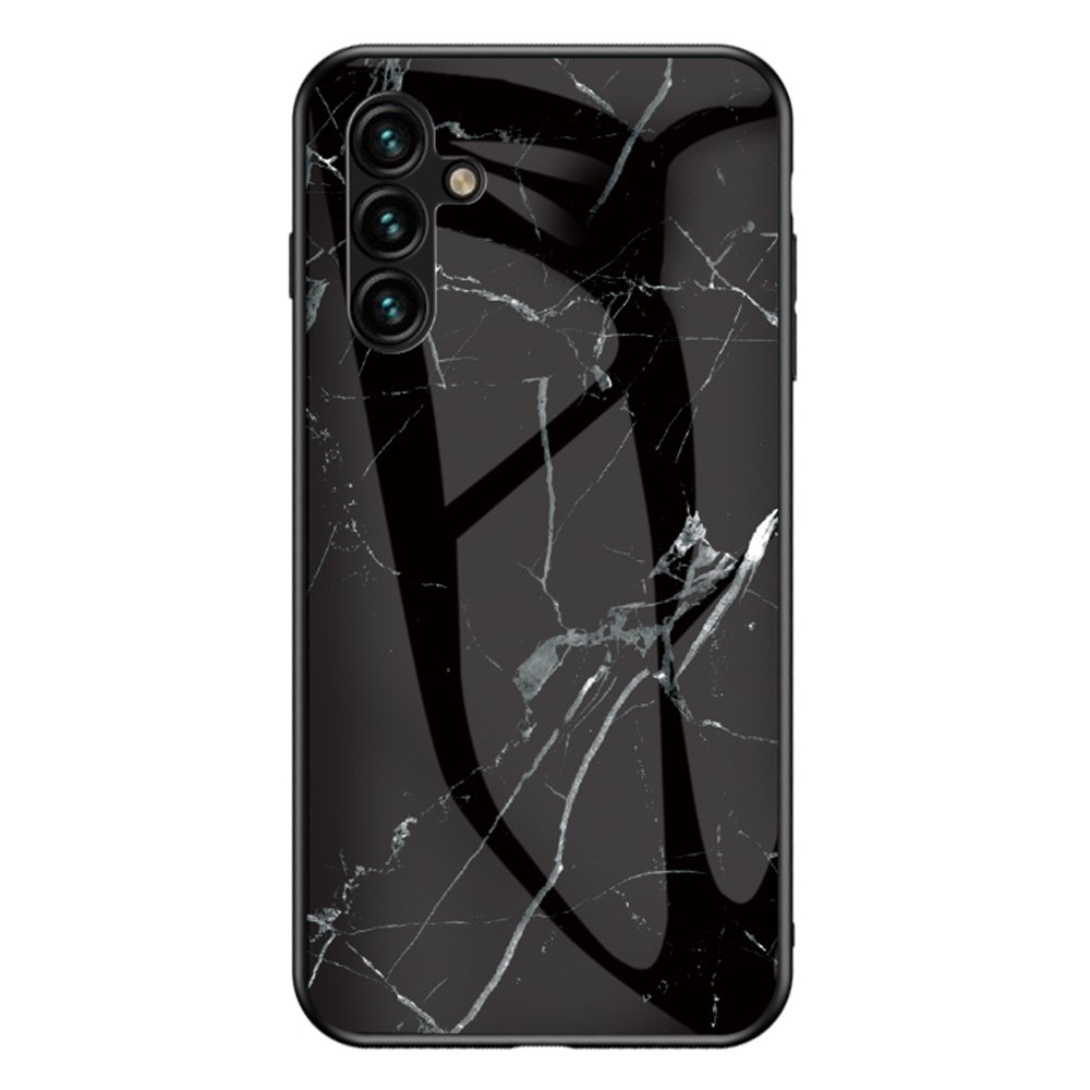 Cover Hærdet Glas Samsung Galaxy A54 sort marmor