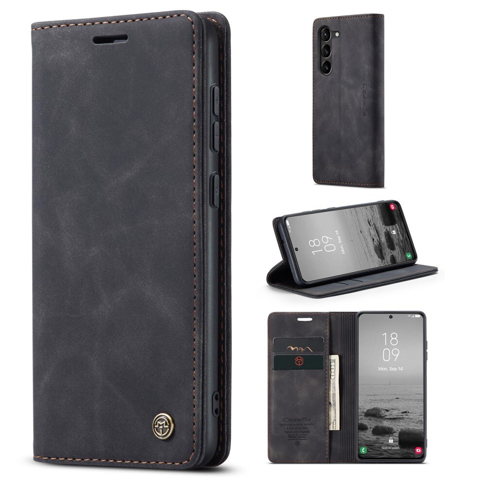 Slim Pung Etui Samsung Galaxy S23 Plus Sort