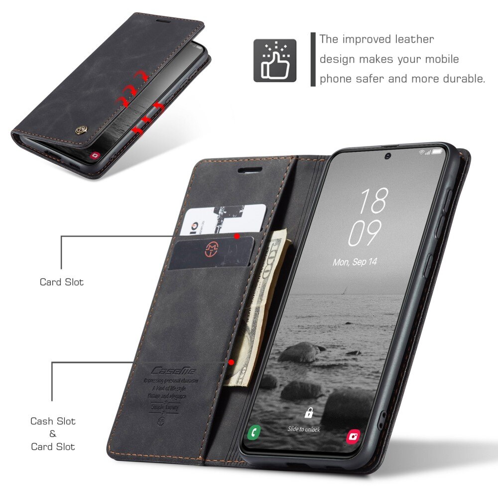 Slim Pung Etui Samsung Galaxy S23 Plus Sort