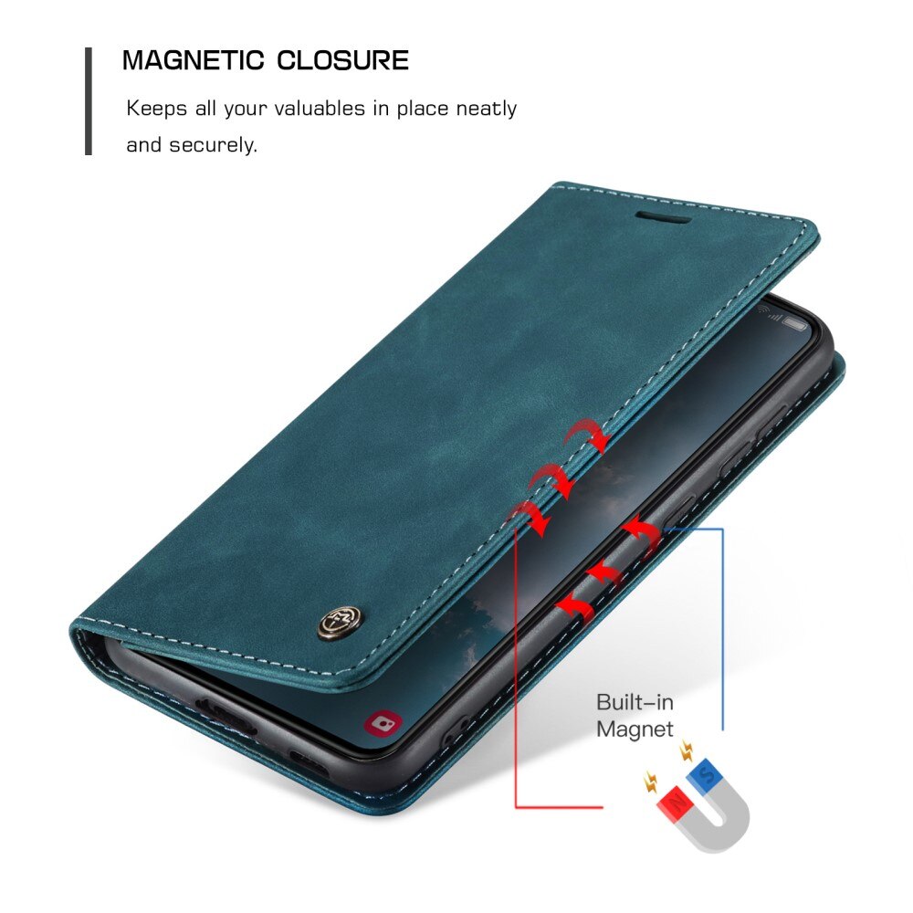 Slim Pung Etui Samsung Galaxy S23 Plus Blå