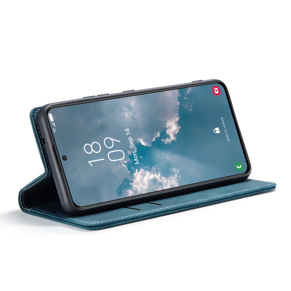 Slim Pung Etui Samsung Galaxy S23 Plus Blå