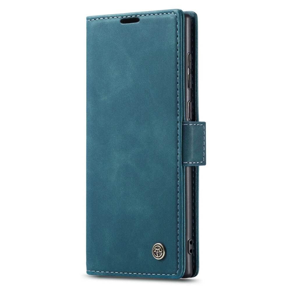 Slim Pung Etui Samsung Galaxy S23 Ultra Blå