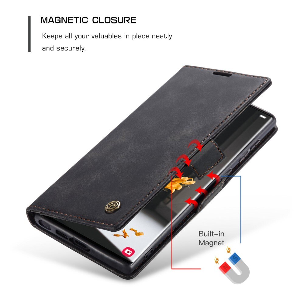 Slim Pung Etui Samsung Galaxy S23 Ultra Sort