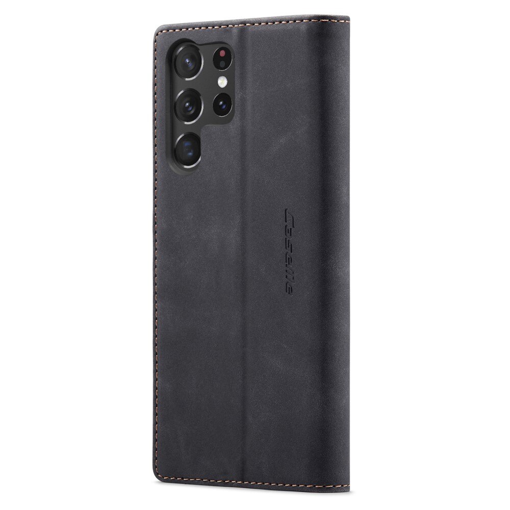 Slim Pung Etui Samsung Galaxy S23 Ultra Sort