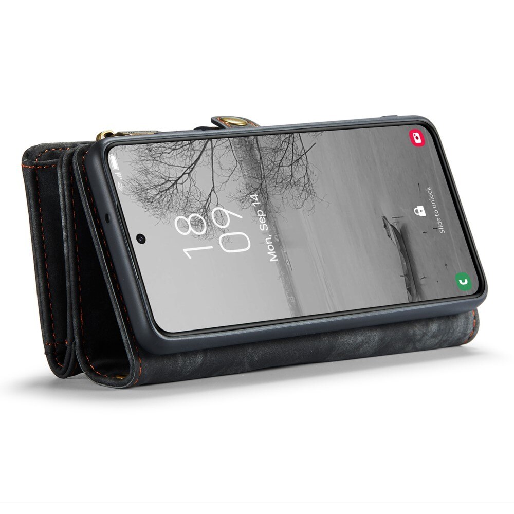 Multi-slot Mobiltaske Samsung Galaxy S23 Plus Grå