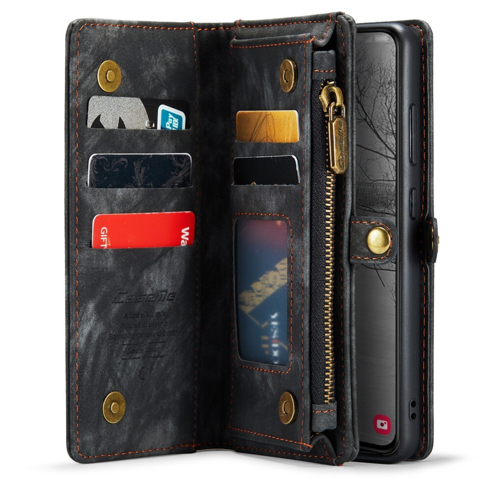Multi-slot Mobiltaske Samsung Galaxy S23 Plus Grå
