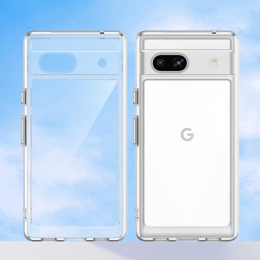 Crystal Hybrid Case Google Pixel 7a gennemsigtig