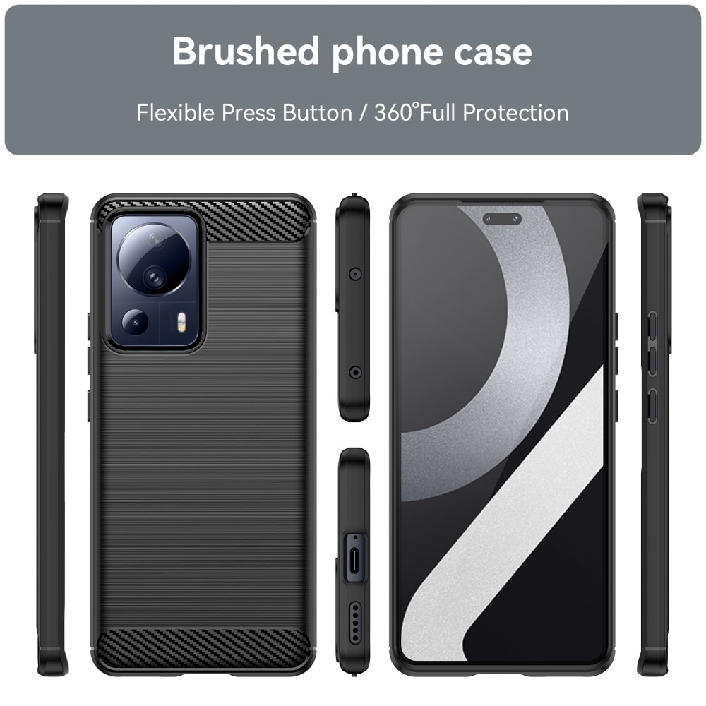 Xiaomi 13 Lite Cover TPU Brushed Black