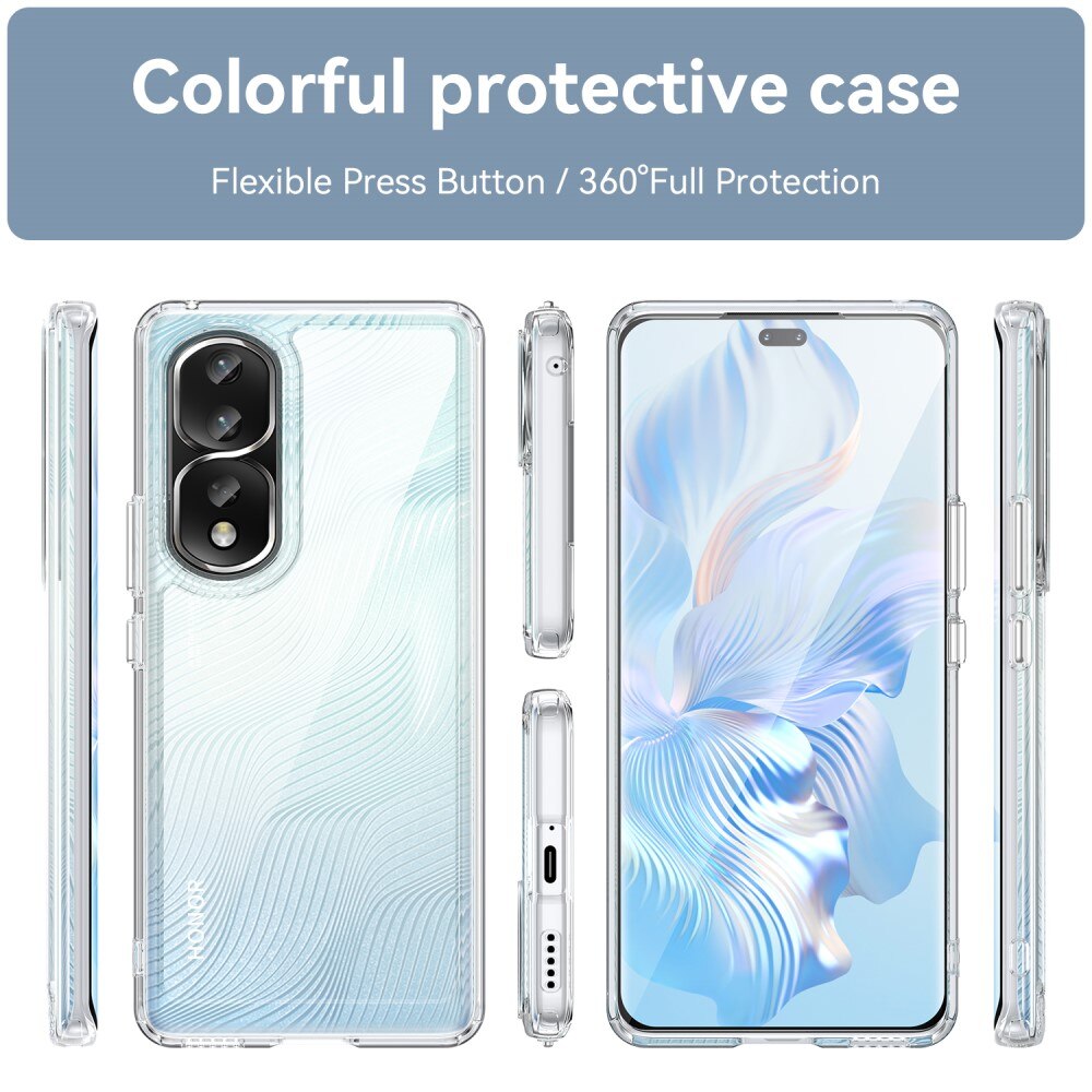 Crystal Hybrid Case Honor 80 Pro gennemsigtig