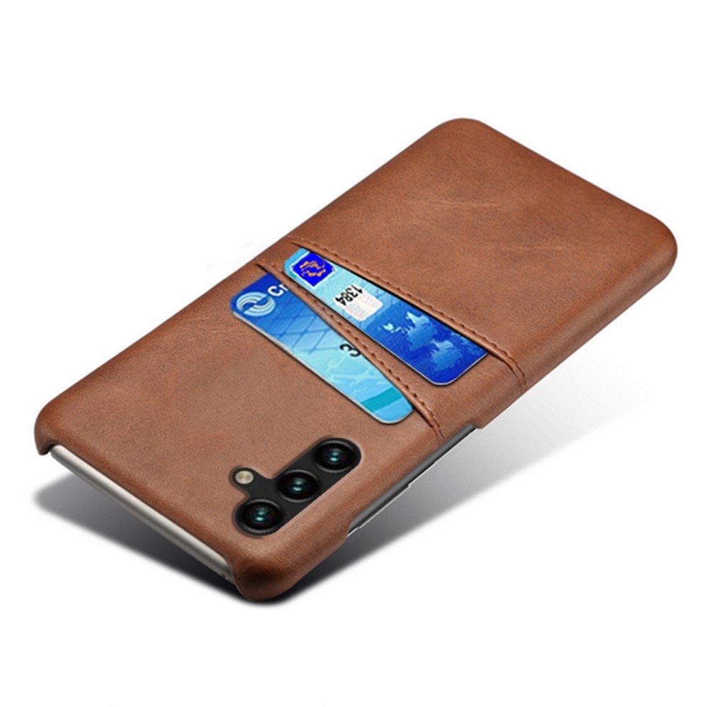Card Slots Case Samsung Galaxy A54 Brun