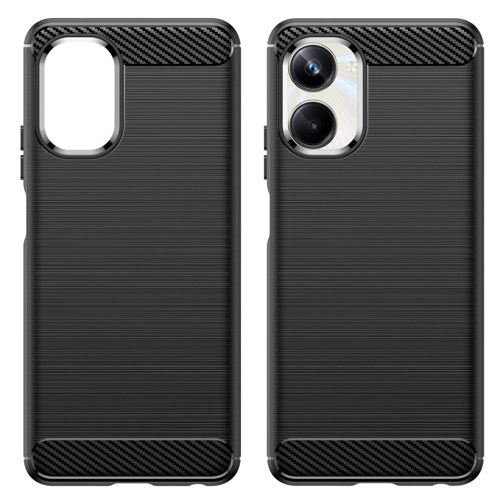 Realme 10 Pro Cover TPU Brushed Black