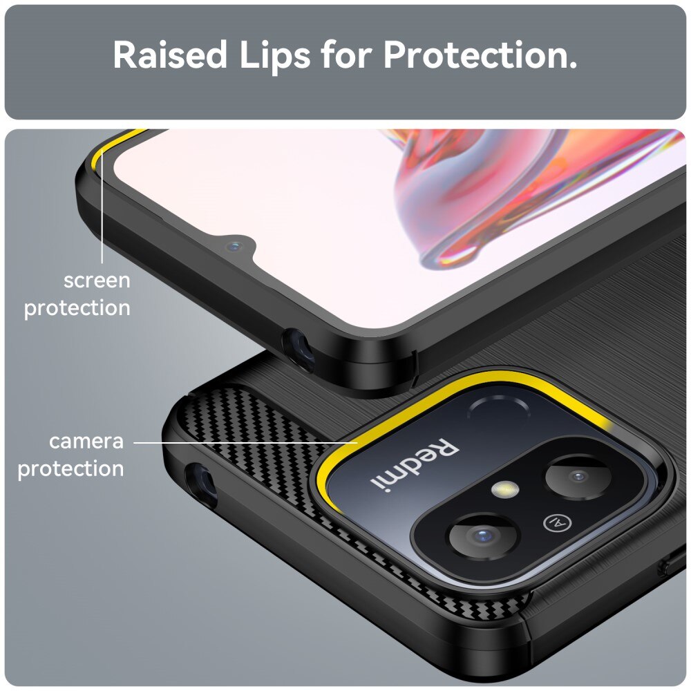 Xiaomi Redmi 12C Cover TPU Brushed Sort