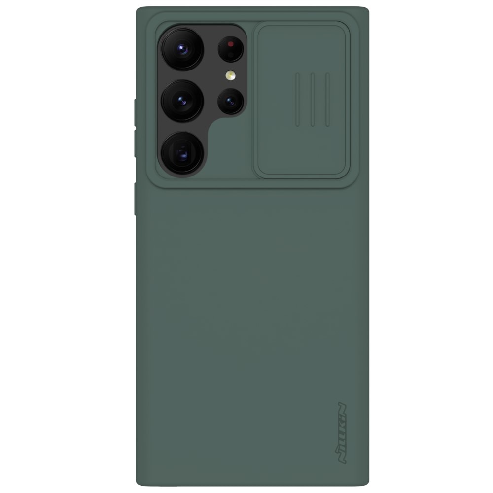 Soft CamShield Cover Samsung Galaxy S23 Ultra grøn
