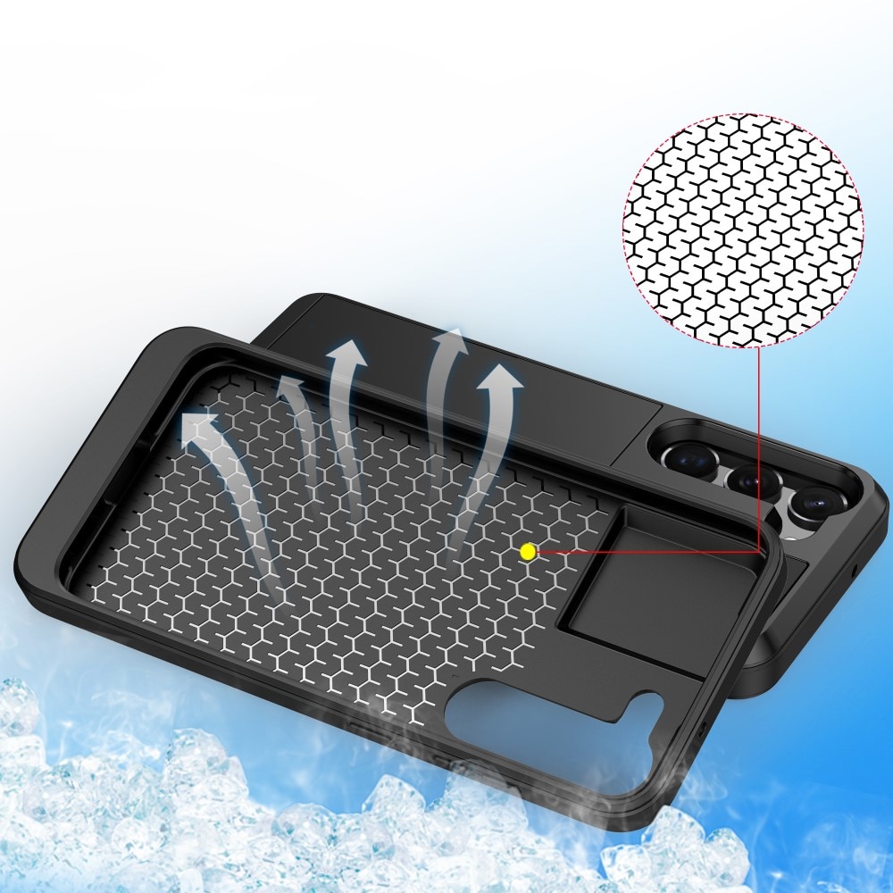 Cover Kortholder Samsung Galaxy S23 Plus Sort