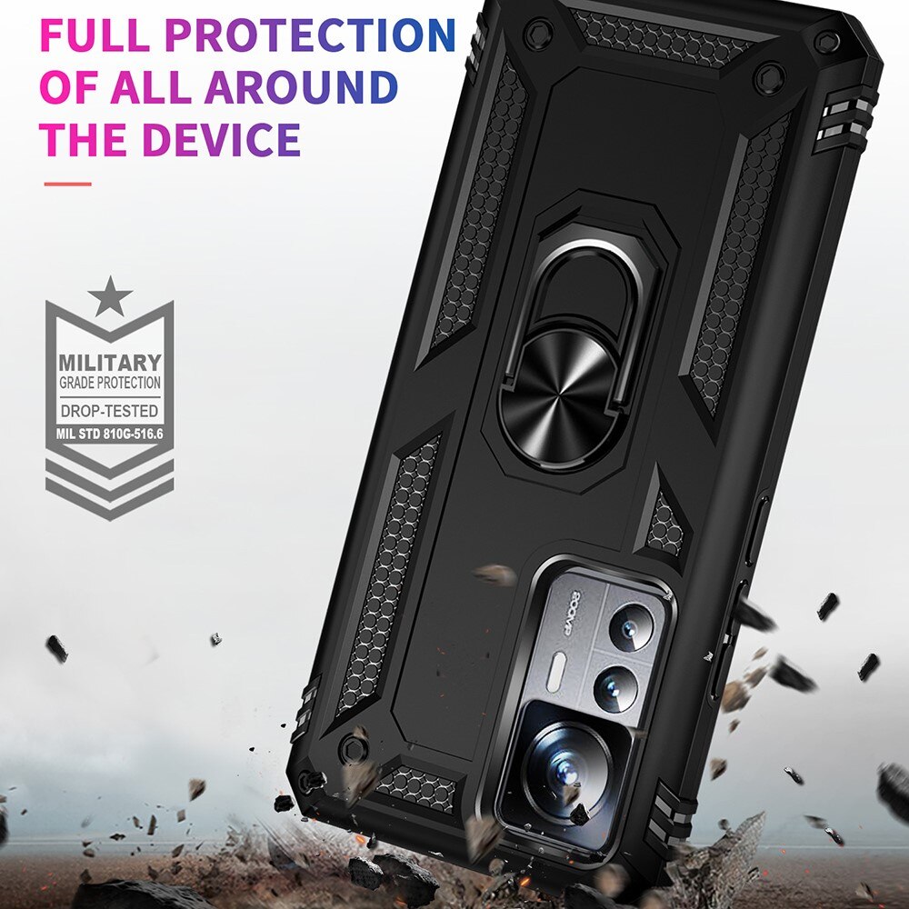 Hybridcover Tech Ring Xiaomi 12T/12T Pro sort