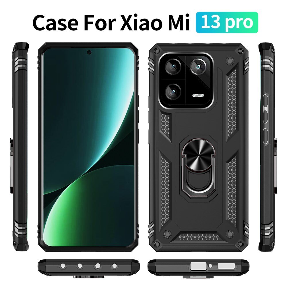 Hybridcover Tech Ring Xiaomi 13 Pro sort