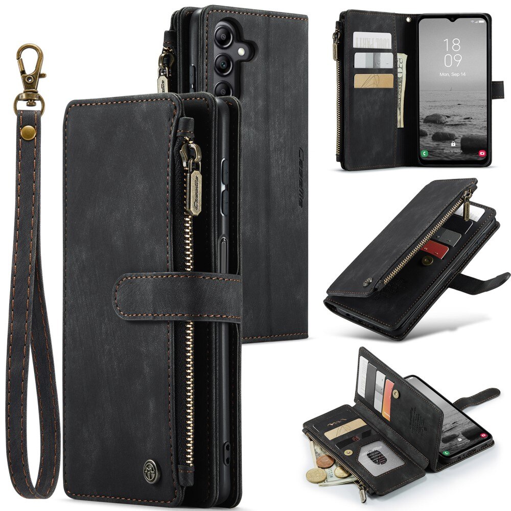 Zipper Wallet Samsung Galaxy A14 sort