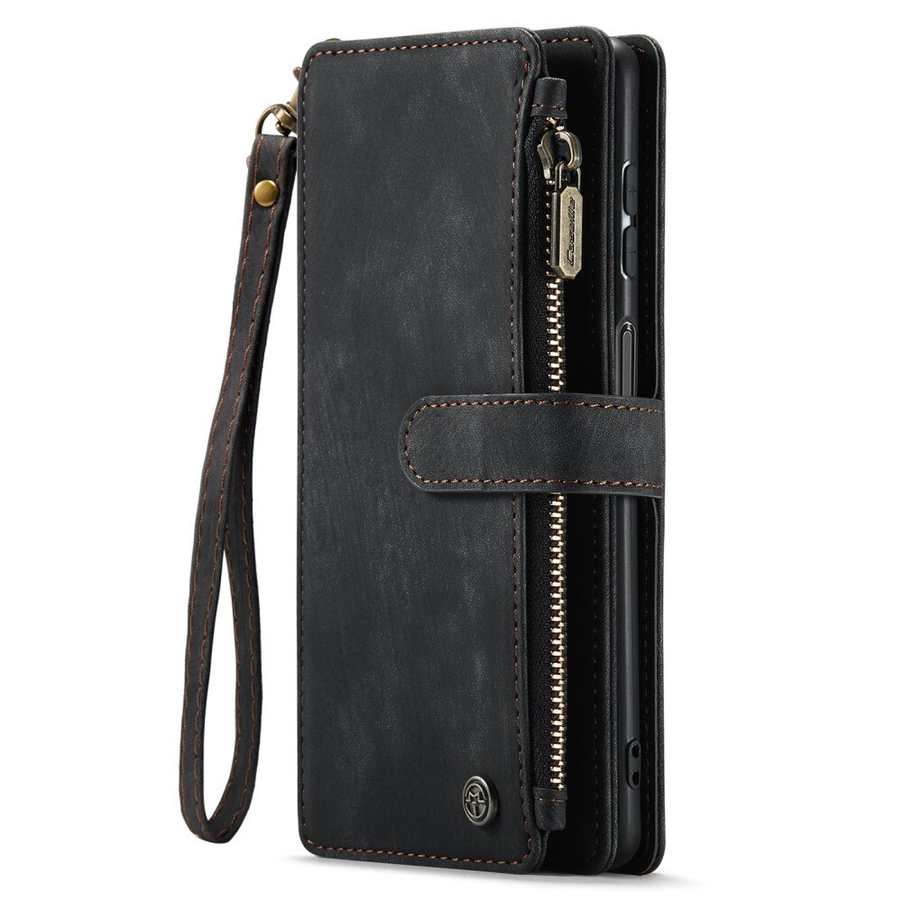 Zipper Wallet Samsung Galaxy A14 Sort