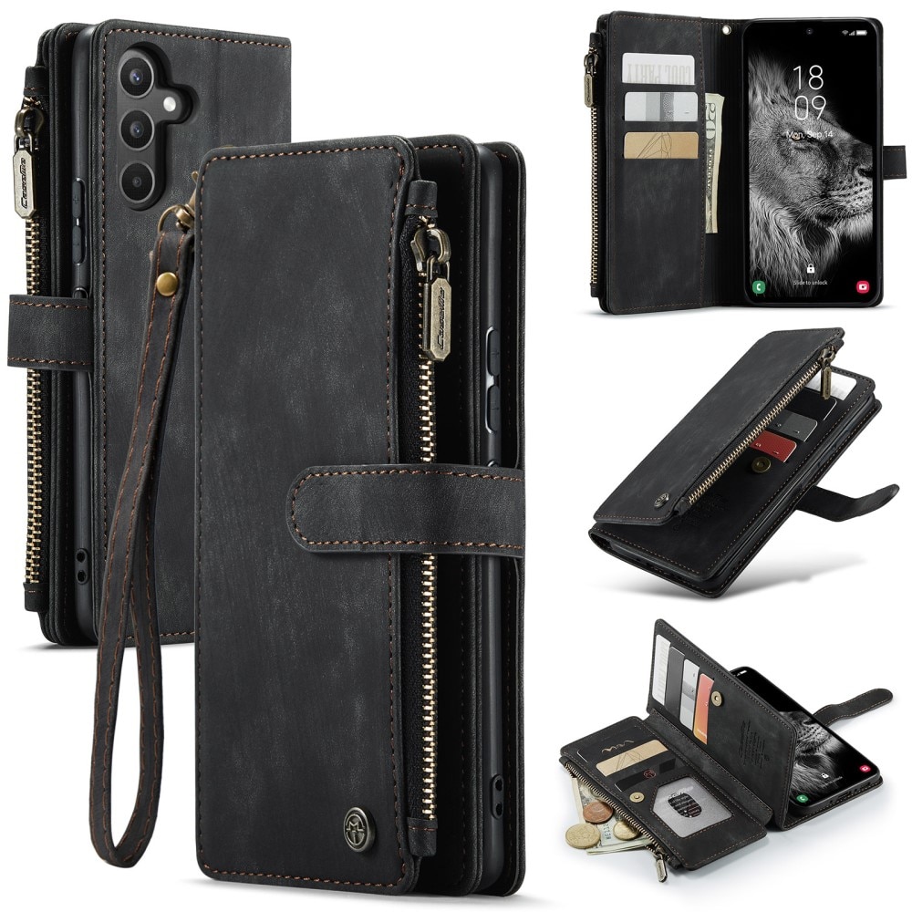 Zipper Wallet Samsung Galaxy A34 sort