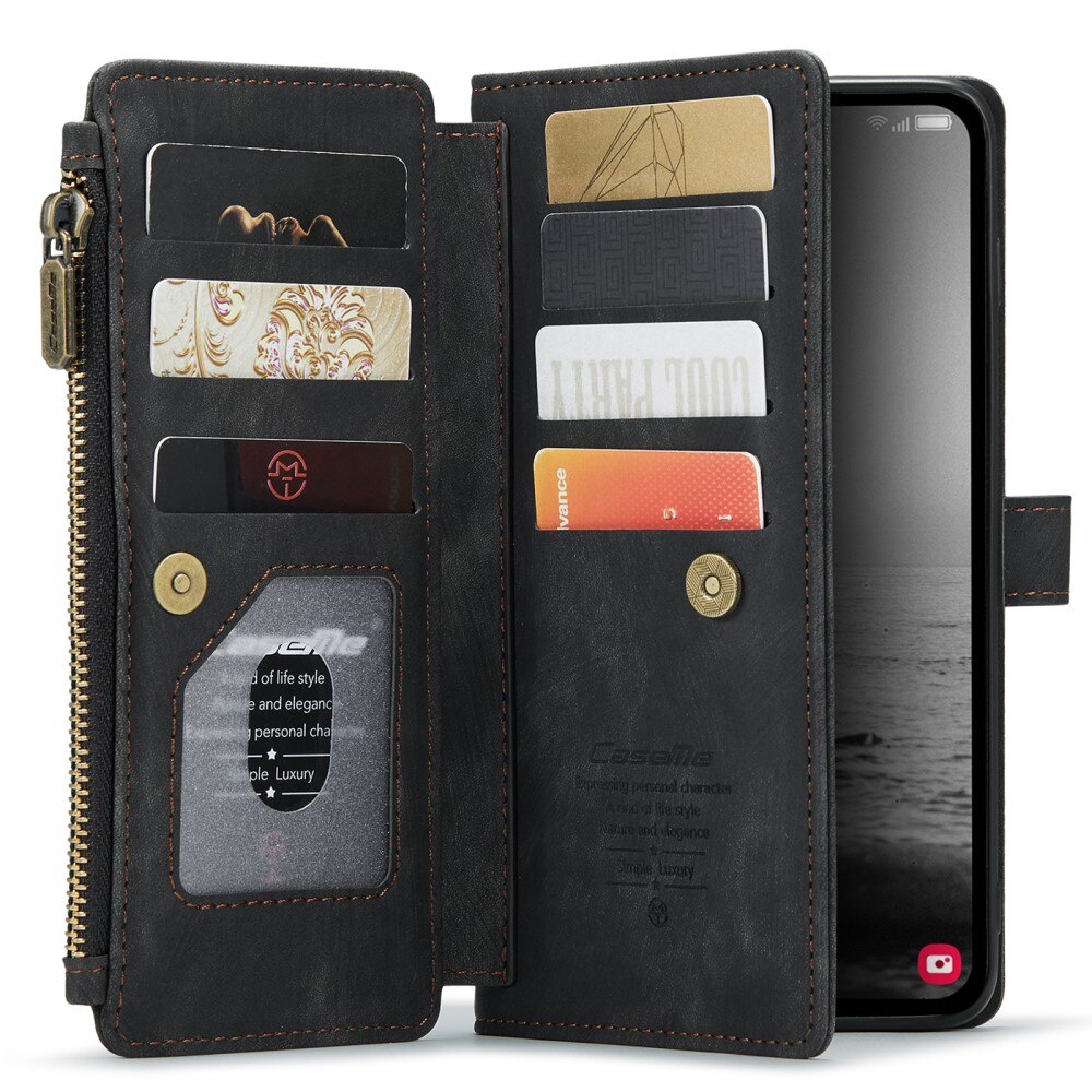 Zipper Wallet Samsung Galaxy A34 Sort