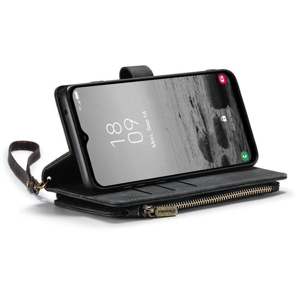 Zipper Wallet Samsung Galaxy A34 Sort