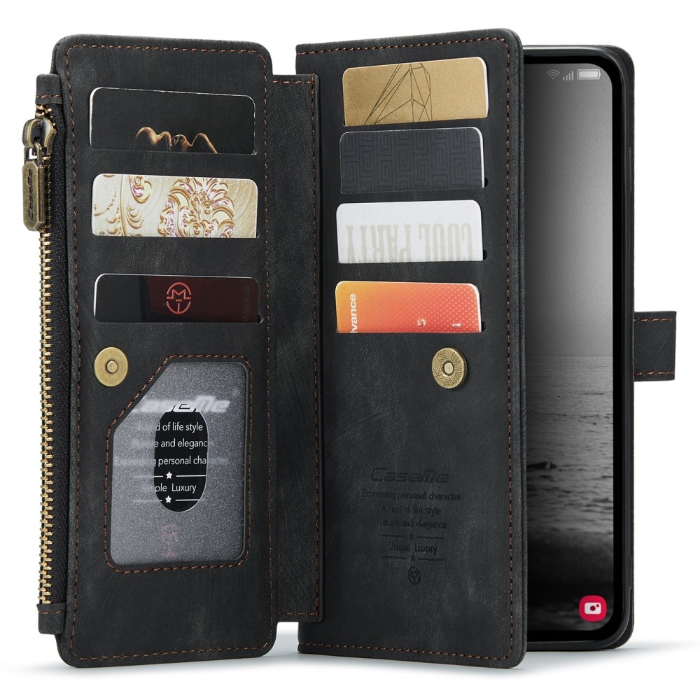 Zipper Wallet Samsung Galaxy A54 sort