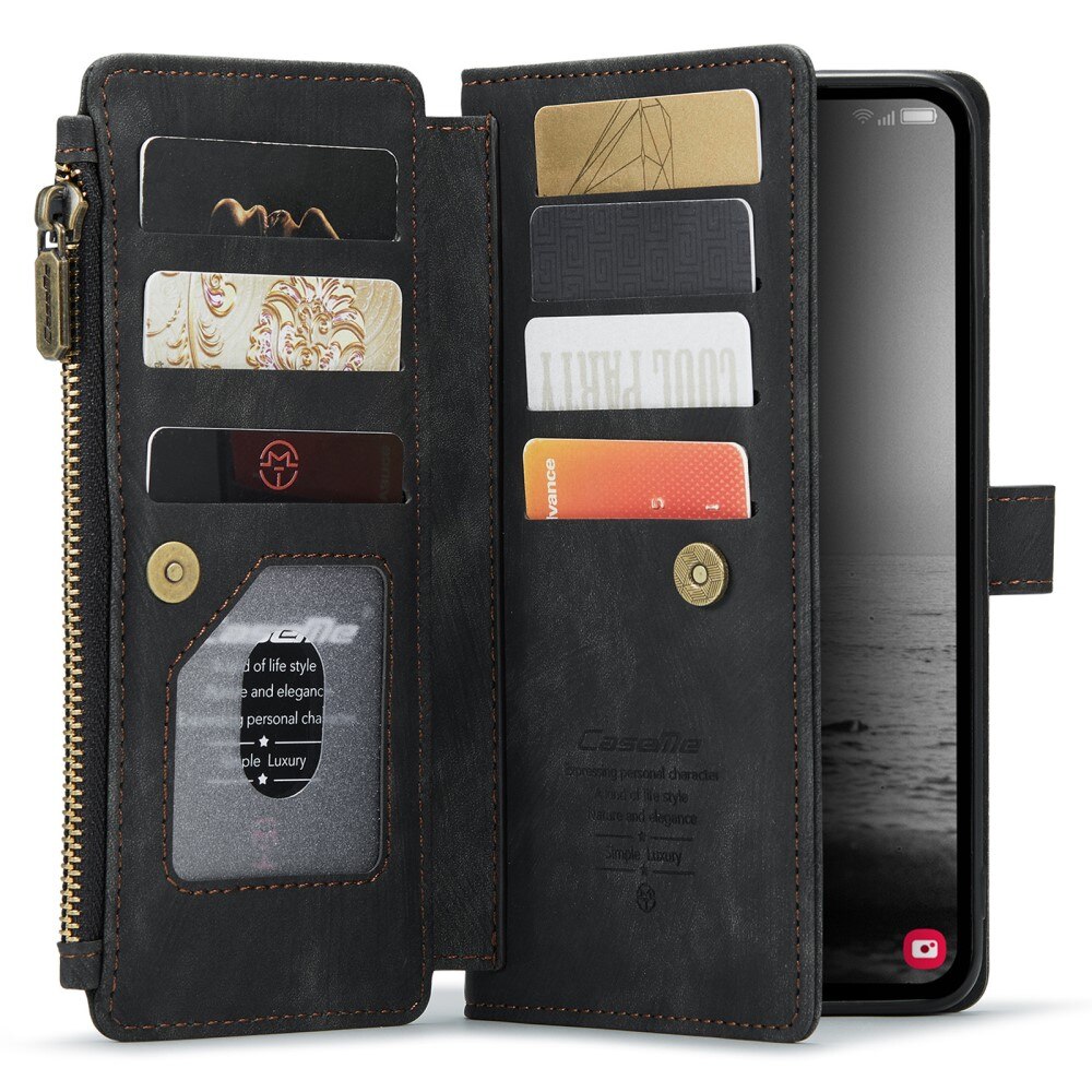 Zipper Wallet Samsung Galaxy A55 sort