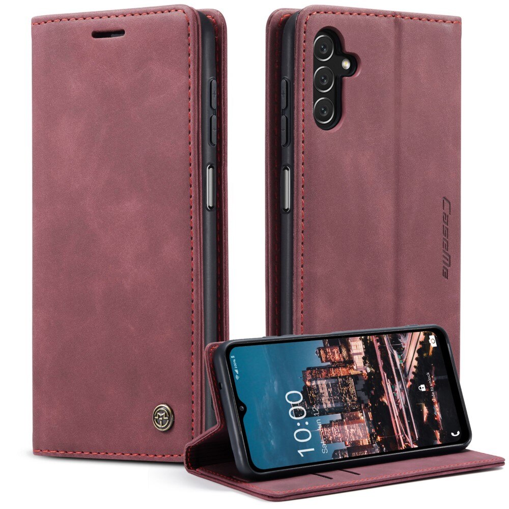 Slim Pung Etui Samsung Galaxy A14 Rød