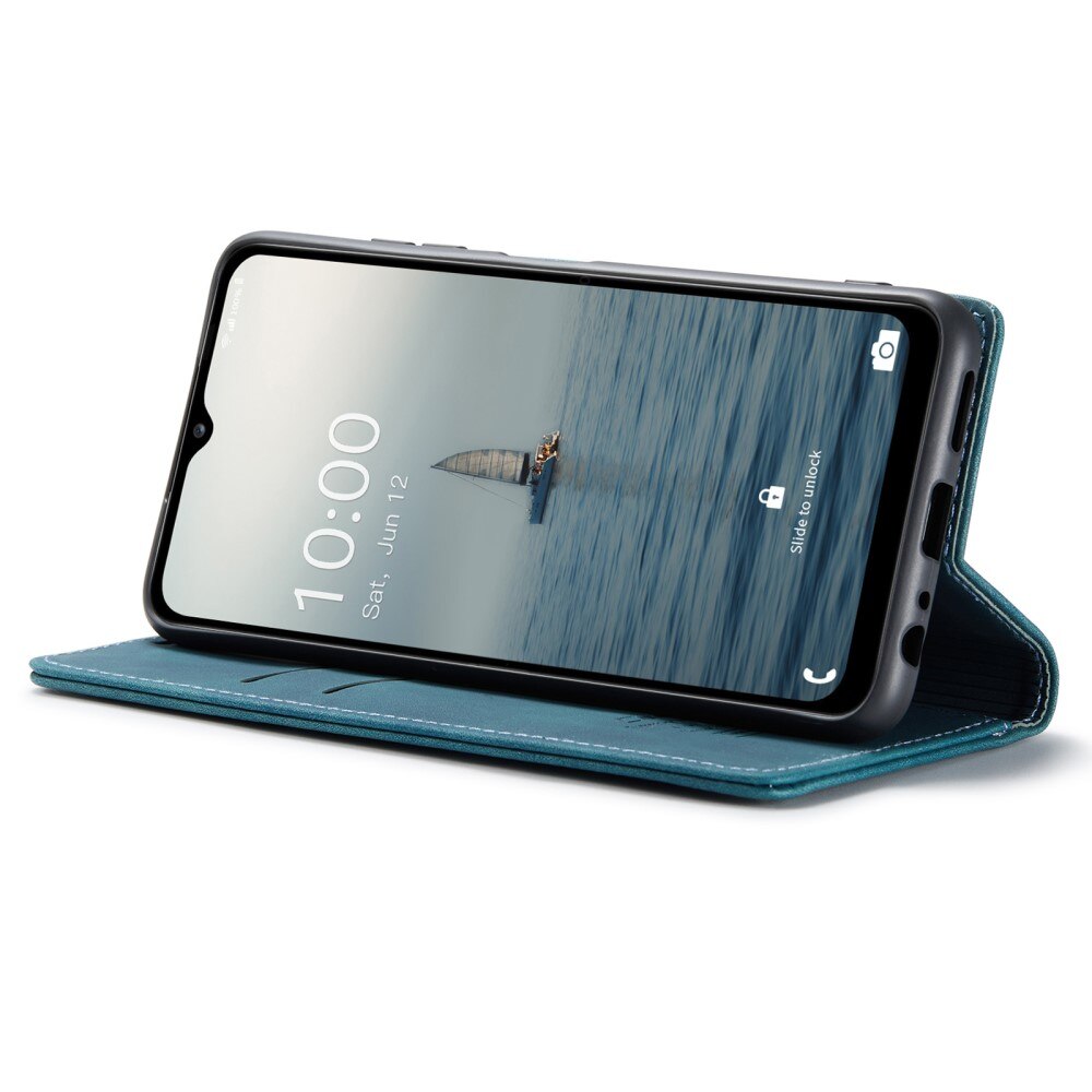 Slim Pung Etui Samsung Galaxy A14 Blå