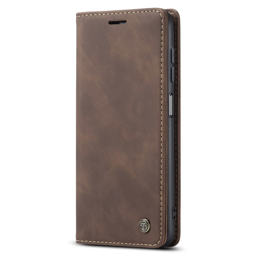 Slim Pung Etui Samsung Galaxy A34 Brun