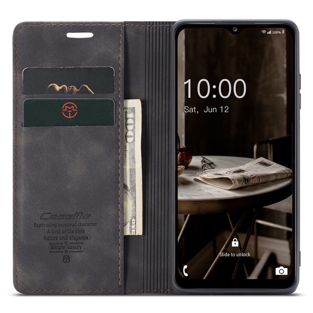 Slim Pung Etui Samsung Galaxy A34 Sort