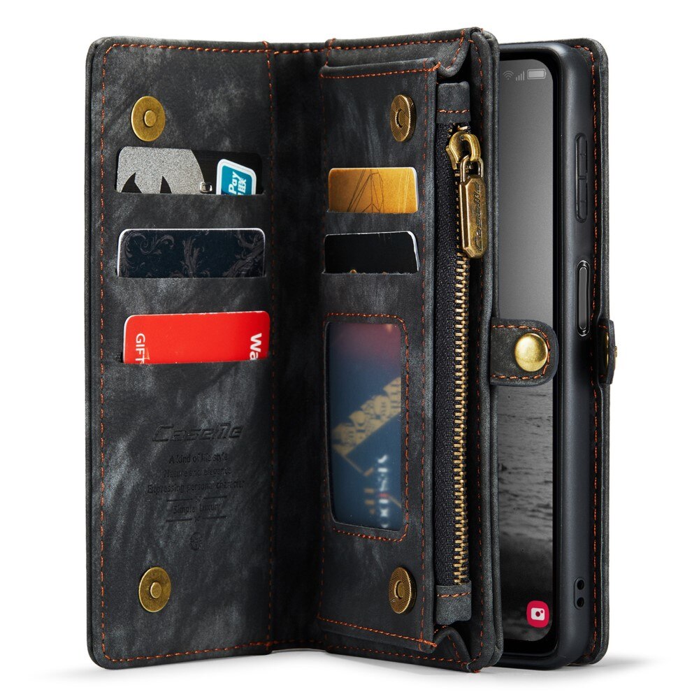 Multi-slot Mobiltaske Samsung Galaxy A14 Grå