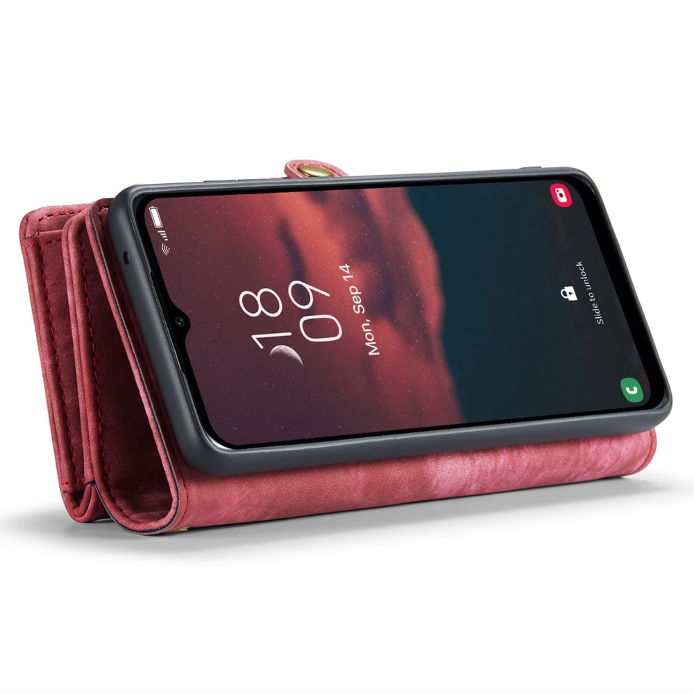 Multi-slot Mobiltaske Samsung Galaxy A34 rød