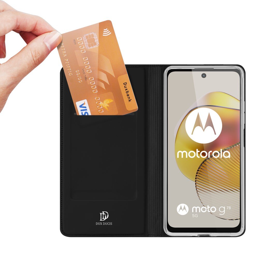 Skin Pro Series Motorola Moto G73 - Sort