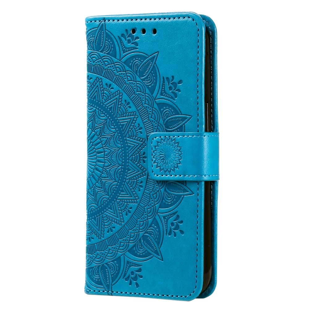 Læderetui Mandala Xiaomi Redmi 12C blå