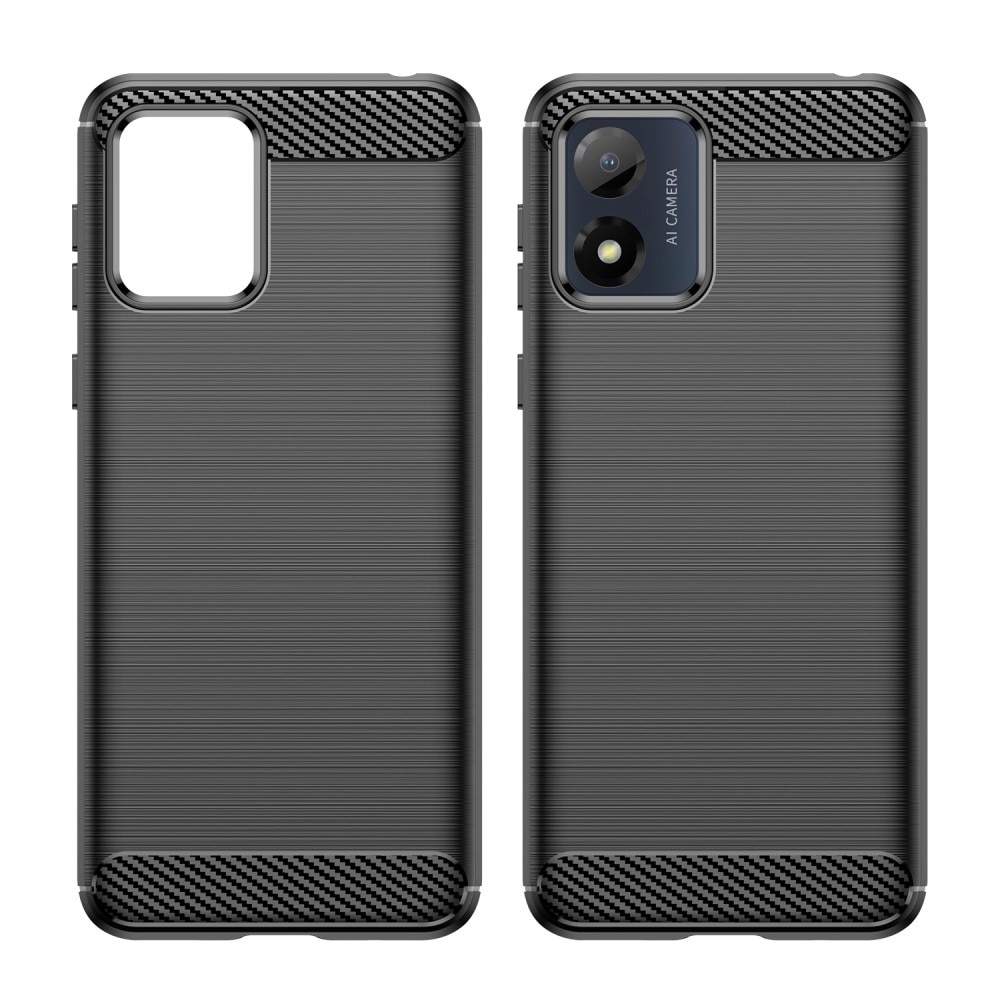 Motorola Moto E13 Cover TPU Brushed Black