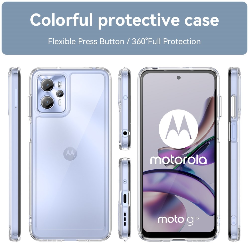 Crystal Hybrid Case Motorola Moto G13/G23 gennemsigtig