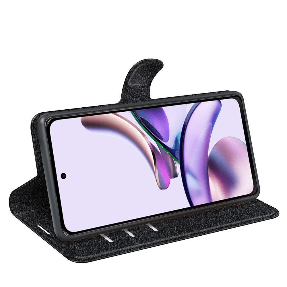 Mobiltaske Motorola Moto G13 Sort