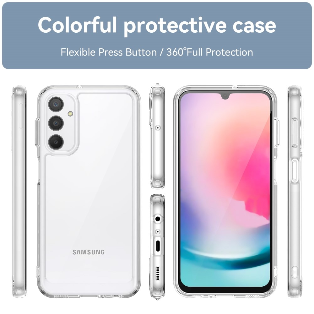 Crystal Hybrid Case Samsung Galaxy A24 gennemsigtig