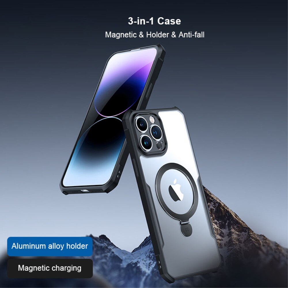 Hybridcover Bumper MagSafe iPhone 13 Pro sort