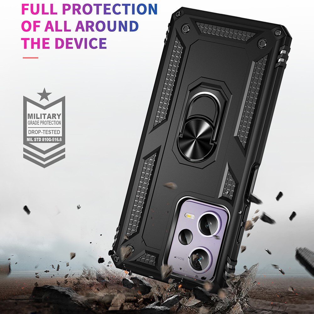 Hybridcover Tech Ring Xiaomi Redmi Note 12 Pro 5G sort