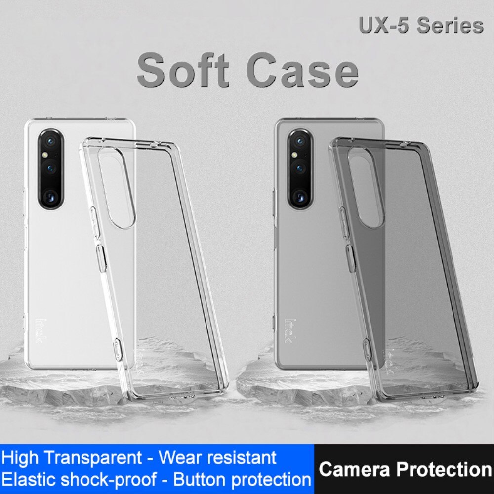 TPU Cover Sony Xperia 1 V Crystal Clear